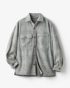 【ドゥクラッセ/DoCLASSE / MEN】のウール混ぬくもりシャツジャケット 人気、トレンドファッション・服の通販 founy(ファニー) ファッション Fashion メンズファッション Fashion for Men 新作・新入荷 New Arrivals / New In ジャケット Jacket, Outerwear ストレッチ Stretch, Stretchy Fabric トレンド Trend, Trending Now ポケット Pocket, Pocket Detail メンズ Men's, Menswear ワーク Workwear, Utility Style 軽量 Lightweight, Ultra Light thumbnail ライトグレー|ID: prp329100004717094 ipo3291000000034081455