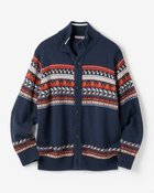 【ドゥクラッセ/DoCLASSE / MEN】の厳選ラムブレンド・ジャケットカーディガンⅡ ネイビーパターン|ID: prp329100004717103 ipo3291000000035992025