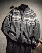 【ドゥクラッセ/DoCLASSE / MEN】の厳選ラムブレンド・ジャケットカーディガンⅡ チャコールパターン|ID: prp329100004717103 ipo3291000000035992028