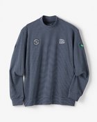 【ドゥクラッセ/DoCLASSE / MEN】のウルトラソフト両面起毛・ゴルフモック ネイビー&times;杢ネイビー|ID: prp329100004717109 ipo3291000000034081573