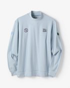 【ドゥクラッセ/DoCLASSE / MEN】のウルトラソフト両面起毛・ゴルフモック 杢サックス&times;ホワイト|ID: prp329100004717109 ipo3291000000035301750