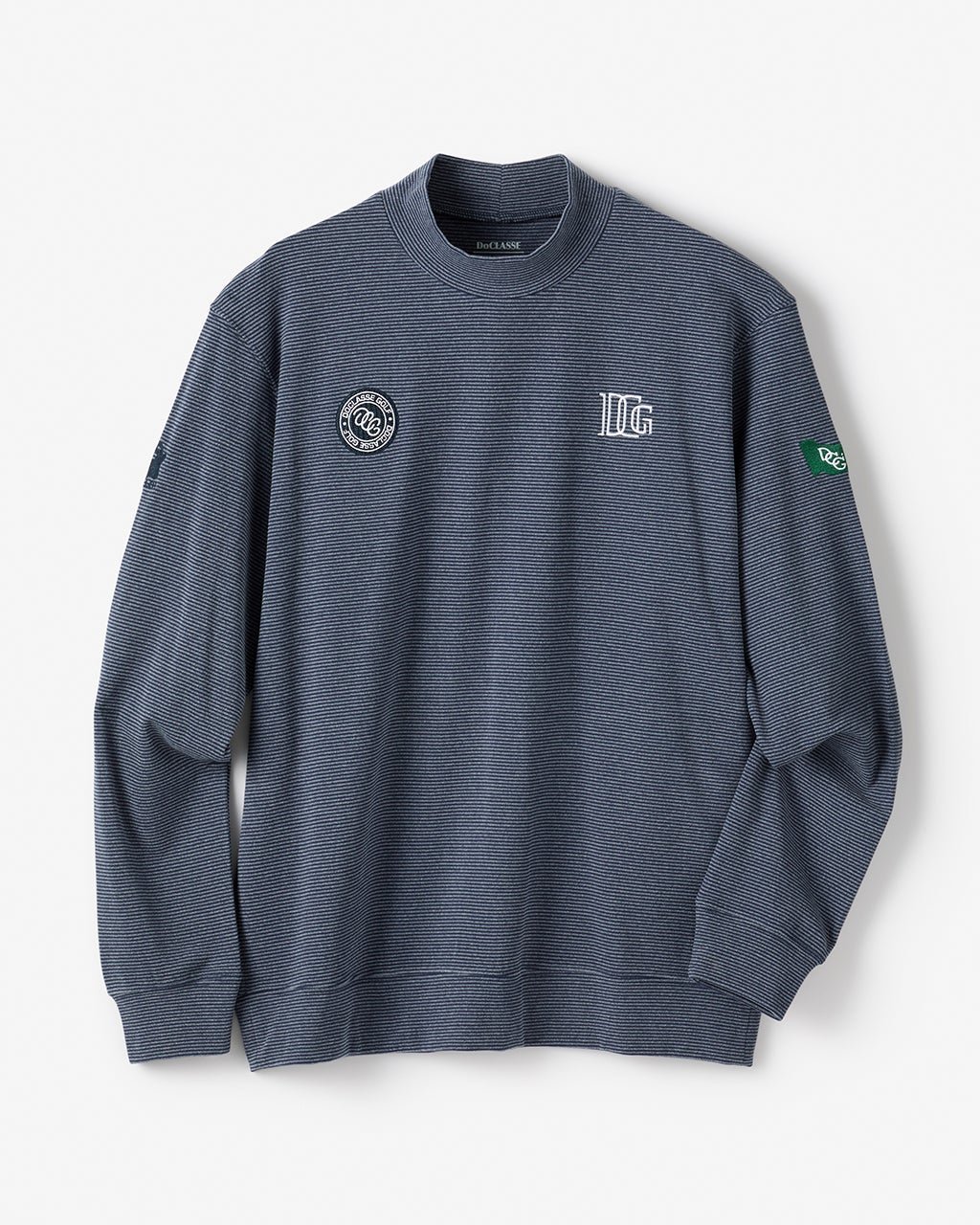 【ドゥクラッセ/DoCLASSE / MEN】のウルトラソフト両面起毛・ゴルフモック インテリア・キッズ・メンズ・レディースファッション・服の通販 founy(ファニー) 　ファッション　Fashion　メンズファッション　Fashion for Men　トップス・カットソー　Cut & Sew Tops　なめらか　Smooth, Silky Texture　ゴルフ　Golf　メンズ　Men's, Menswear　ネイビー&times;杢ネイビー|ID: prp329100004717109 ipo3291000000035301752
