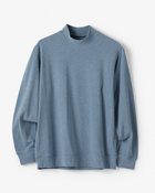 【ドゥクラッセ/DoCLASSE / MEN】のウルトラソフト両面起毛・ハイネックⅡ 杢ブルー|ID: prp329100004717112 ipo3291000000034081615