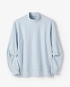 【ドゥクラッセ/DoCLASSE / MEN】のウルトラソフト両面起毛・ハイネックⅡ 杢サックス&times;ホワイト|ID: prp329100004717112 ipo3291000000035301808