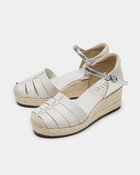 【フィットフィット/fitfit】のトゥカバージュートウェッジサンダル オフホワイト|ID: prp329100004722829 ipo3291000000034211667