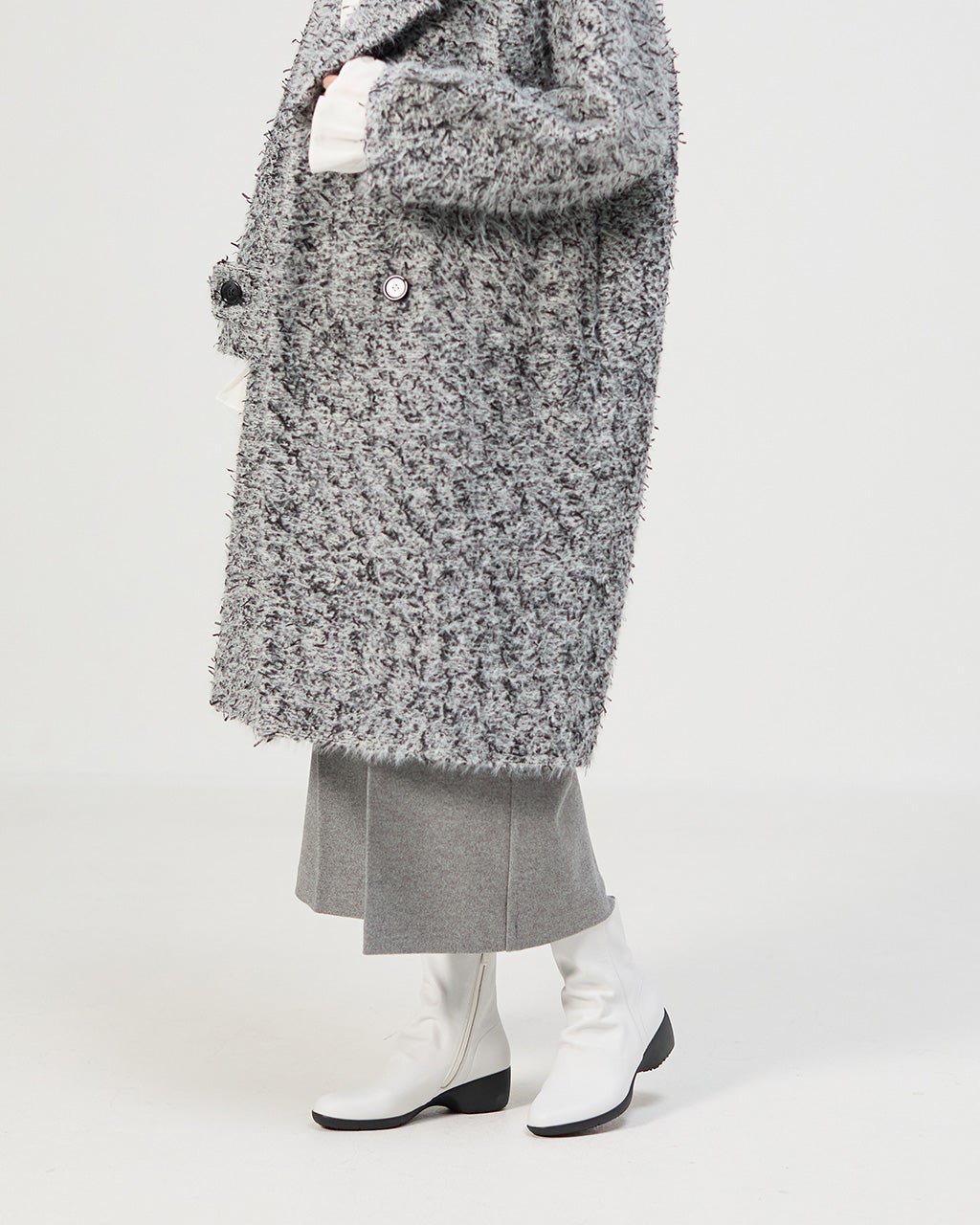 【フィットフィット/fitfit】のソフトレザーブーツ900 インテリア・キッズ・メンズ・レディースファッション・服の通販 founy(ファニー) ファッション Fashion レディースファッション Fashion for Women 抗菌 Antibacterial, Bacteria-Resistant 軽量 Lightweight, Ultra Light シャーリング Shirring, Ruched ストレッチ Stretch, Stretchy Fabric スマート Smart, Elegant トレンド Trend, Trending Now ドレープ Drape, Draping Fabric フィット Fit, Slim Fit フォルム Silhouette, Form ミドル Middle Length, Mid Height メッシュ Mesh, Net Fabric エレガント 上品 Elegant ホワイト|ID: prp329100004725426 ipo3291000000035799790