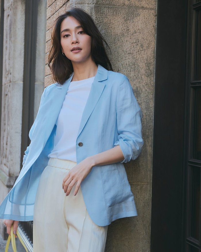 【ドゥクラッセ/DoCLASSE】のシアーラミー・シングルジャケット インテリア・キッズ・メンズ・レディースファッション・服の通販 founy(ファニー) https://founy.com/ ファッション Fashion レディースファッション Fashion for Women アウター Coat / Outerwear Collection レディースジャケット・軽アウター Jackets ジャケット Jacket, Outerwear ドレープ Drape, Draping Fabric パターン Pattern, Design Print 夏 Summer 春 Spring S/S・春夏 SS, Spring/Summer, Warm Season |ID: prp329100004733060 ipo3291000000034189419