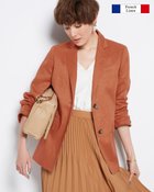 【ドゥクラッセ/DoCLASSE】のフレンチリネン・ロングジャケット テラコッタ|ID: prp329100004737822 ipo3291000000034222830