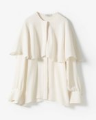 【ドゥクラッセ/DoCLASSE】のドレープアセテート・イレギュラーヘムブラウス ホワイト|ID: prp329100004737833 ipo3291000000034222872