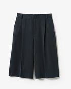 【ドゥクラッセ/DoCLASSE】のヴァージンウール混・ハーフパンツ ブラック|ID: prp329100004737837 ipo3291000000034222892