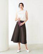 【ドゥクラッセ/DoCLASSE】の二重織り・Aラインスカート 人気、トレンドファッション・服の通販 founy(ファニー) ファッション Fashion レディースファッション Fashion for Women スカート Skirts Aライン・フレアスカート A-Line & Flared Skirts フレア Flare, Flared ロング Long, Long-Length 春 Spring 秋 Autumn thumbnail ブラウン|ID: prp329100004737841 ipo3291000000034725384