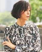 【ドゥクラッセ/DoCLASSE】のシフォンジョーゼット・総柄ブラウス オフホワイト|ID: prp329100004740198 ipo3291000000034243492