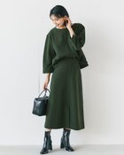 【ドゥクラッセ/DoCLASSE】の起毛ダブルフェイス・ラインセットアップ 人気、トレンドファッション・服の通販 founy(ファニー) ファッション Fashion レディースファッション Fashion for Women セットアップ Matching Sets なめらか Smooth, Silky Texture アンダー Underwear Essentials シンプル Simple, Minimal ストレッチ Stretch, Stretchy Fabric スマート Smart, Elegant セットアップ Set-Up, Coordinated Outfit センター Center, Center Line タートル Turtleneck, Turtle Collar ダブル Double, Double-Breasted フェイス Face, Facial Design 冬 Winter / This Winter thumbnail ダークグリーン|ID: prp329100004744696 ipo3291000000034296296