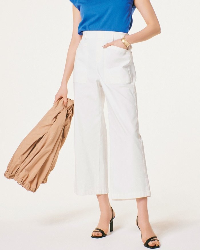 【ドゥクラッセ/DoCLASSE】のウォータープルーフクロス・ワイドパンツ インテリア・キッズ・メンズ・レディースファッション・服の通販 founy(ファニー) https://founy.com/ ファッション Fashion レディースファッション Fashion for Women パンツ Pants & Trousers ストレッチ Stretch, Stretchy Fabric ミックス Mix, Mixed Style |ID: prp329100004745805 ipo3291000000034310005