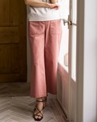 【ドゥクラッセ/DoCLASSE】のウォータープルーフクロス・ワイドパンツ スモーキーピンク|ID: prp329100004745805 ipo3291000000035795537