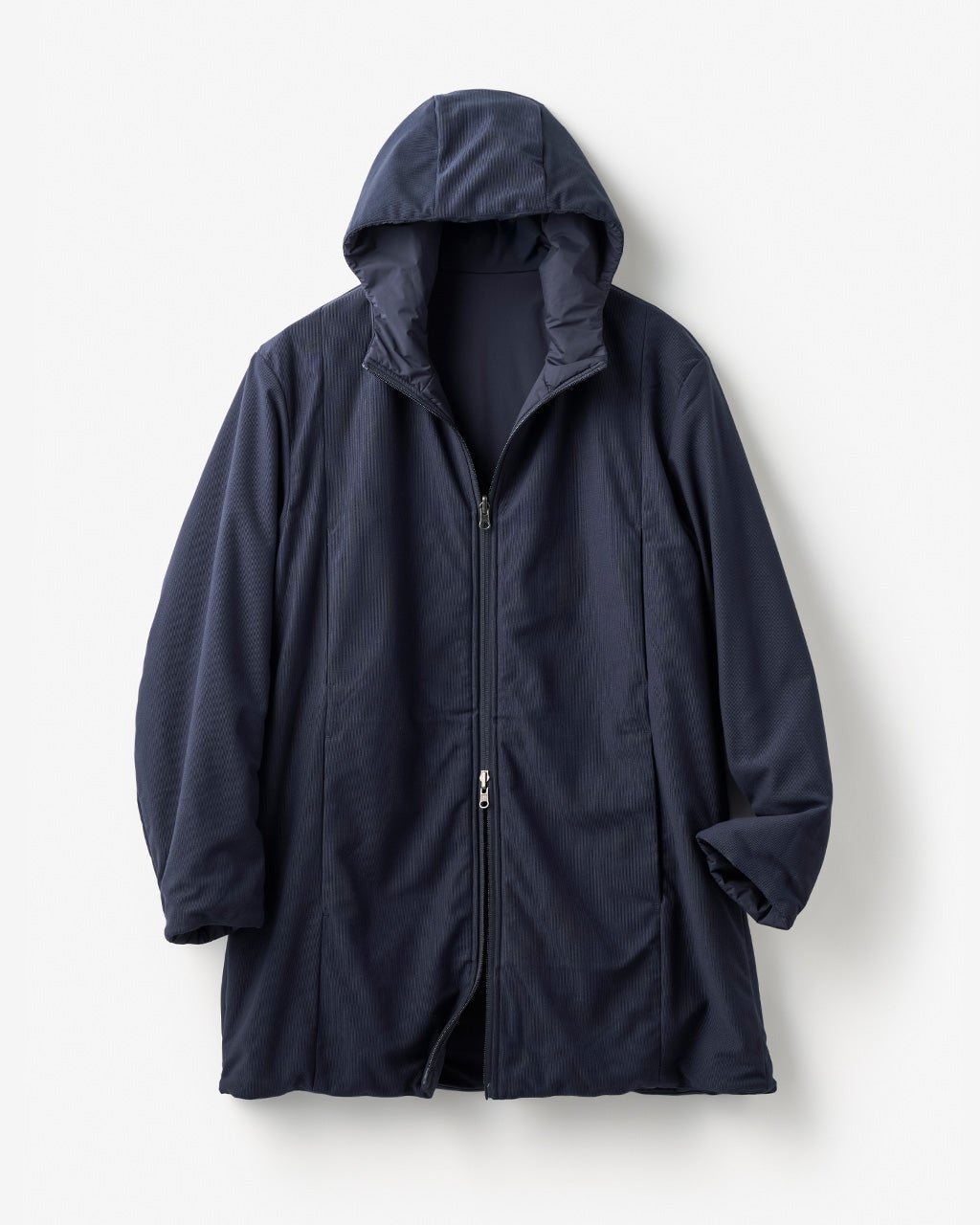 【ドゥクラッセ/DoCLASSE / MEN】の高機能中綿・Airライト・リバーシブルコート インテリア・キッズ・メンズ・レディースファッション・服の通販 founy(ファニー) ファッション Fashion メンズファッション Fashion for Men コーデュロイ Corduroy, Cord Fabric シャイニー Shiny, Glossy Finish ビジネス 仕事 通勤 Business / Work / Commuting ポケット Pocket, Pocket Detail メンズ Men's, Menswear 軽量 Lightweight, Ultra Light ネイビー|ID: prp329100004747314 ipo3291000000034324846