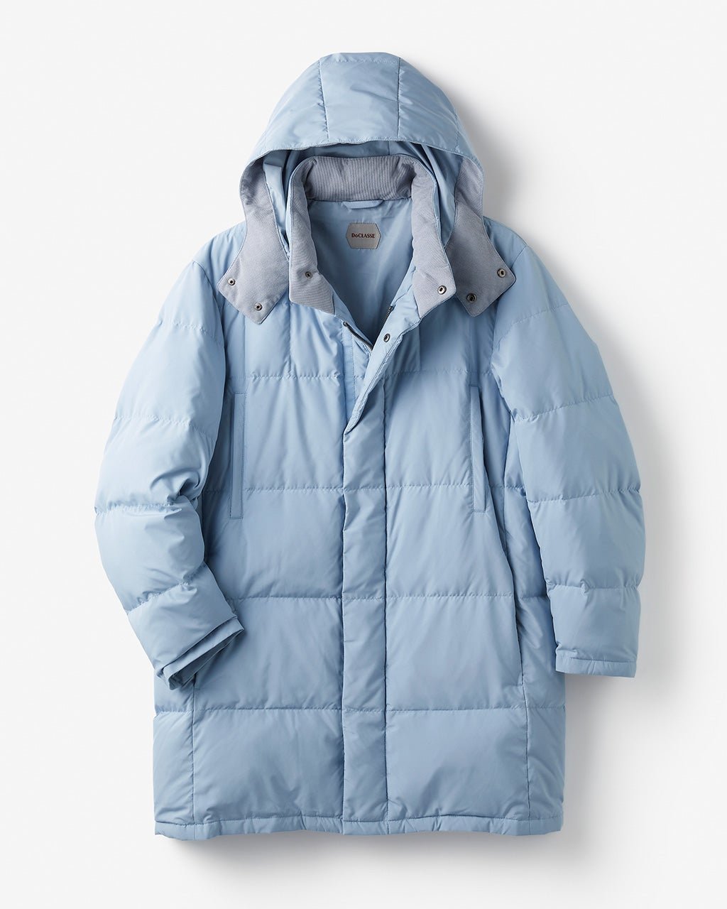 【ドゥクラッセ/DoCLASSE / MEN】の2WAYフーデッドダウンコート インテリア・キッズ・メンズ・レディースファッション・服の通販 founy(ファニー) ファッション Fashion メンズファッション Fashion for Men ダウン Down, Puffer バランス Balance, Style Balance フェザー Feather, Feather Detail ポケット Pocket, Pocket Detail メンズ Men's, Menswear スモーキーブルー|ID: prp329100004747315 ipo3291000000034324851