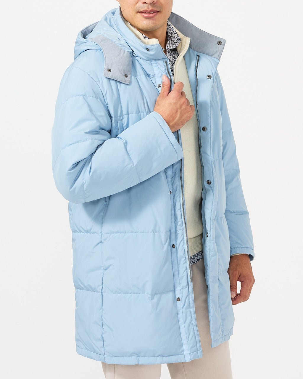 【ドゥクラッセ/DoCLASSE / MEN】の2WAYフーデッドダウンコート 人気、トレンドファッション・服の通販 founy(ファニー) 　ファッション　Fashion　メンズファッション　Fashion for Men　ダウン　Down, Puffer　バランス　Balance, Style Balance　フェザー　Feather, Feather Detail　ポケット　Pocket, Pocket Detail　メンズ　Men's, Menswear　 other-1|ID: prp329100004747315 ipo3291000000034899720