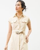 【ドゥクラッセ/DoCLASSE】のツインフラップ・シャツワンピース 人気、トレンドファッション・服の通販 founy(ファニー) ファッション Fashion レディースファッション Fashion for Women ワンピース Dresses シャツワンピース / 1枚で着映えコーデ Shirt Dresses セットアップ Set-Up, Coordinated Outfit パッチ Patch, Appliqué フラップ Flap, Flap Pocket ポケット Pocket, Pocket Detail thumbnail アイボリー|ID: prp329100004751287 ipo3291000000034355590