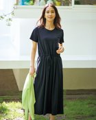 【ドゥクラッセ/DoCLASSE】のブラフリー・Aラインタックワンピース 人気、トレンドファッション・服の通販 founy(ファニー) ファッション Fashion レディースファッション Fashion for Women ワンピース Dresses アンダー Underwear Essentials エレガント 上品 Elegant カットソー Cut and Sewn Top なめらか Smooth, Silky Texture フレア Flare, Flared フロント Front, Front Design リラックス Relax, Relaxed Fit thumbnail ミッドナイトブルー|ID: prp329100004753078 ipo3291000000034378317