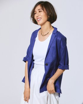 【ドゥクラッセ/DoCLASSE】 21番リネン・シャツジャケット人気、トレンドファッション・服の通販 founy(ファニー) ファッション Fashion レディースファッション Fashion for Women アウター Coat / Outerwear Collection レディースジャケット・軽アウター Jackets おすすめ Recommended / Our Picks カーディガン Cardigan, Knitwear サマー Summer, Summer Style ジャケット Jacket, Outerwear フォルム Silhouette, Form フレンチ French, French Style リネン Linen, Linen Fabric 夏 Summer |ID:prp329100004753079