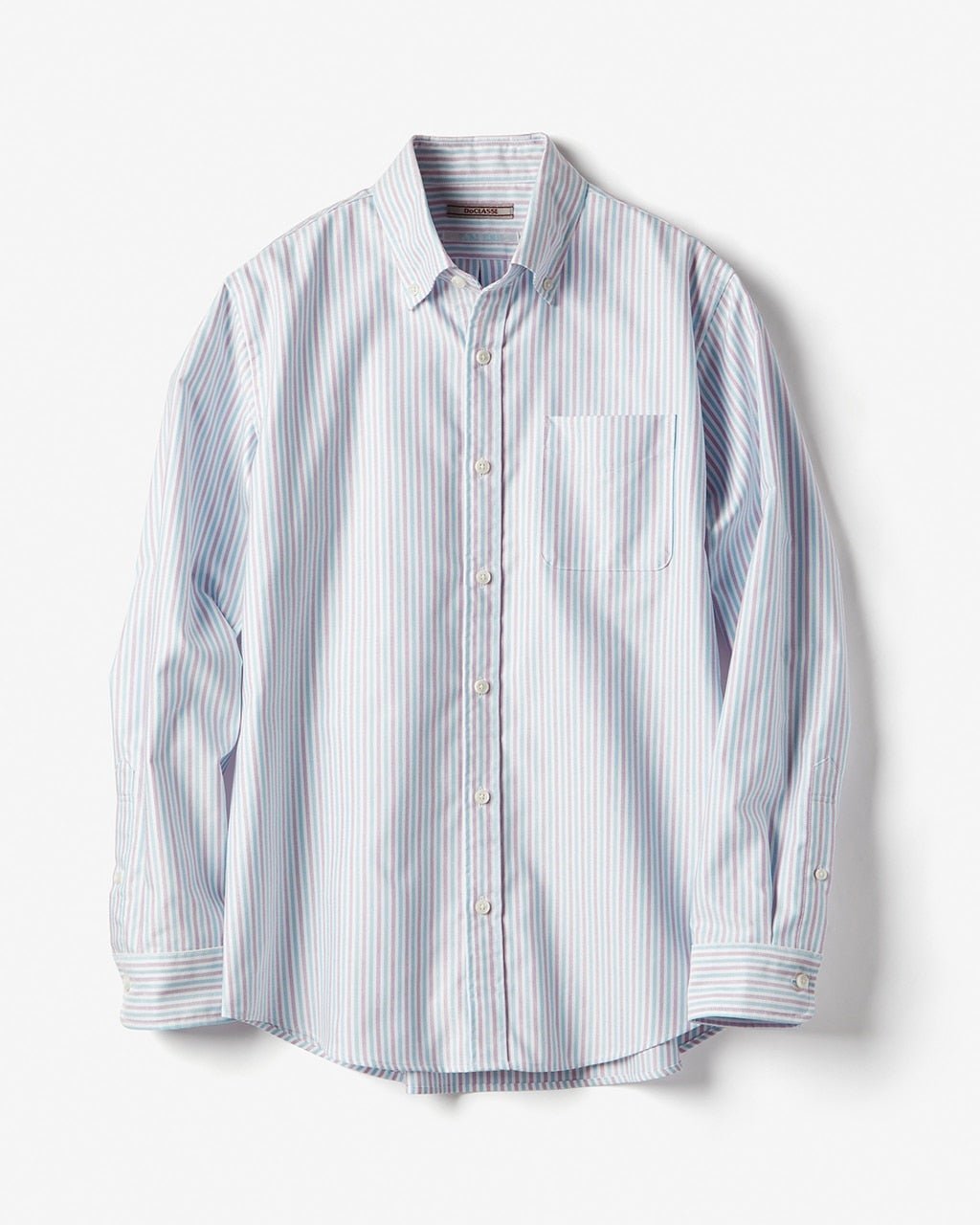 【ドゥクラッセ/DoCLASSE / MEN】のピュアファイン+BDシャツ/長袖 インテリア・キッズ・メンズ・レディースファッション・服の通販 founy(ファニー) ファッション Fashion メンズファッション Fashion for Men ストライプ Stripe, Striped Pattern チェック Check, Plaid, Tartan メンズ Men's, Menswear ループ Loop, Loop Knit 抗菌 Antibacterial, Bacteria-Resistant 長袖 Long Sleeve, Full Sleeve 雑誌 Magazine, Fashion Magazine ラベンダー|ID: prp329100004754272 ipo3291000000034388664