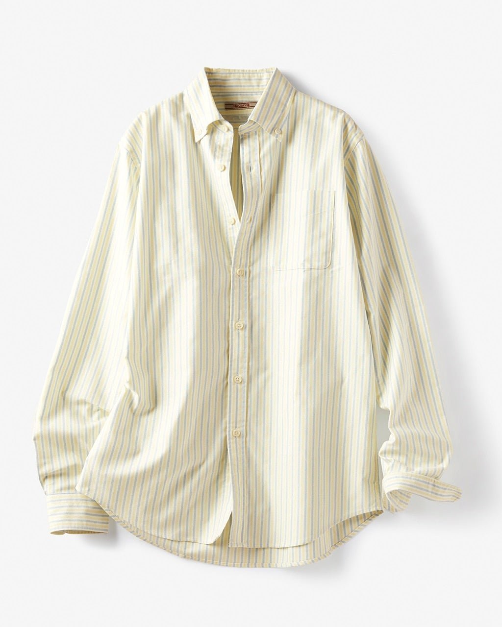 【ドゥクラッセ/DoCLASSE / MEN】のピュアファイン+BDシャツ/長袖 インテリア・キッズ・メンズ・レディースファッション・服の通販 founy(ファニー) ファッション Fashion メンズファッション Fashion for Men ストライプ Stripe, Striped Pattern チェック Check, Plaid, Tartan メンズ Men's, Menswear ループ Loop, Loop Knit 抗菌 Antibacterial, Bacteria-Resistant 長袖 Long Sleeve, Full Sleeve 雑誌 Magazine, Fashion Magazine レモンイエロー|ID: prp329100004754272 ipo3291000000034388674