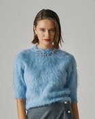 【ドゥクラッセ/DoCLASSE】のアルパカシャギー・コンパクトトップス ブルー|ID: prp329100004754277 ipo3291000000034388719