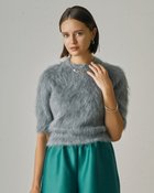 【ドゥクラッセ/DoCLASSE】のアルパカシャギー・コンパクトトップス ライトグレー|ID: prp329100004754277 ipo3291000000034388723