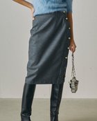 【ドゥクラッセ/DoCLASSE】の140&rsquo;sウール・サイドボタンスカート 人気、トレンドファッション・服の通販 founy(ファニー) ファッション Fashion レディースファッション Fashion for Women スカート Skirts 新作・新入荷 New Arrivals / New In シンプル Simple, Minimal ストレート Straight, Straight Cut スマート Smart, Elegant スリット Slit, Slit Detail バランス Balance, Style Balance ロング Long, Long-Length エレガント 上品 Elegant thumbnail グレー|ID: prp329100004754284 ipo3291000000034943153