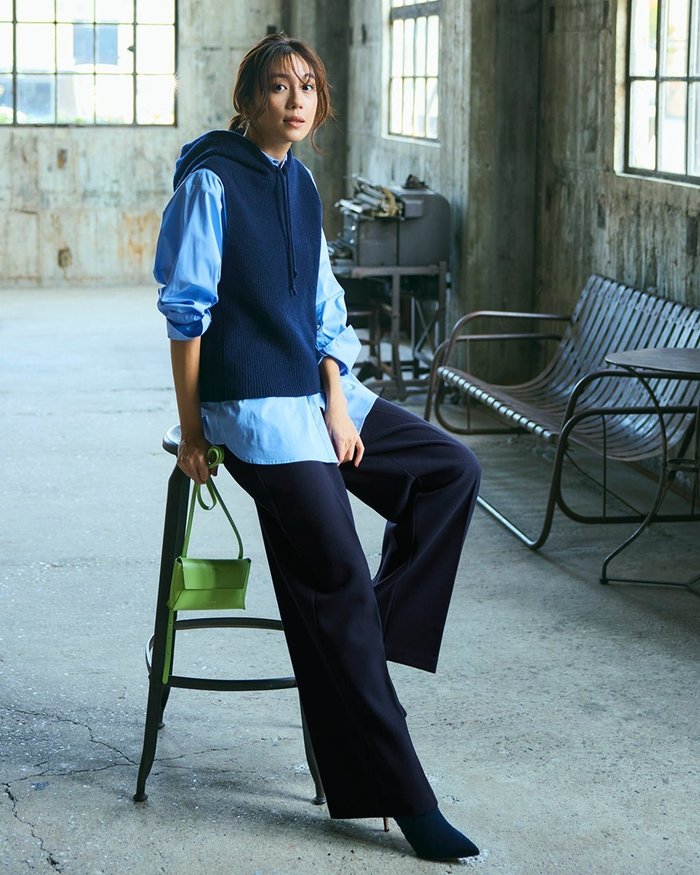 【ドゥクラッセ/DoCLASSE】のウォームストレッチ・セミワイド/68cm インテリア・キッズ・メンズ・レディースファッション・服の通販 founy(ファニー) https://founy.com/ ファッション Fashion レディースファッション Fashion for Women パンツ Pants & Trousers カッティング Cutting Detail カットソー Cut and Sewn Top ストレッチ Stretch, Stretchy Fabric メタル Metal, Metal Parts ワイド Wide, Wide Fit 新作・新入荷 New Arrivals / New In エレガント 上品 Elegant |ID: prp329100004755612 ipo3291000000034399130