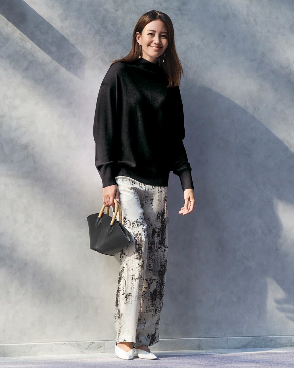 【ドゥクラッセ/DoCLASSE】のカシミヤ混・ハイネックニット インテリア・キッズ・メンズ・レディースファッション・服の通販 founy(ファニー)  ファッション Fashion レディースファッション Fashion for Women トップス・カットソー Cut & Sew Tops ニット Knit Tops & Sweaters 新作・新入荷 New Arrivals / New In なめらか Smooth, Silky Texture コンパクト Compact, Small Size セーター Sweater, Knitwear ドレープ Drape, Draping Fabric ハイネック High Neck, Mock Neck ブラック|ID: prp329100004755619 ipo3291000000034399170