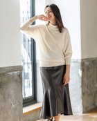 【ドゥクラッセ/DoCLASSE】のカシミヤ混・ハイネックニット アイボリー|ID: prp329100004755619 ipo3291000000035991802