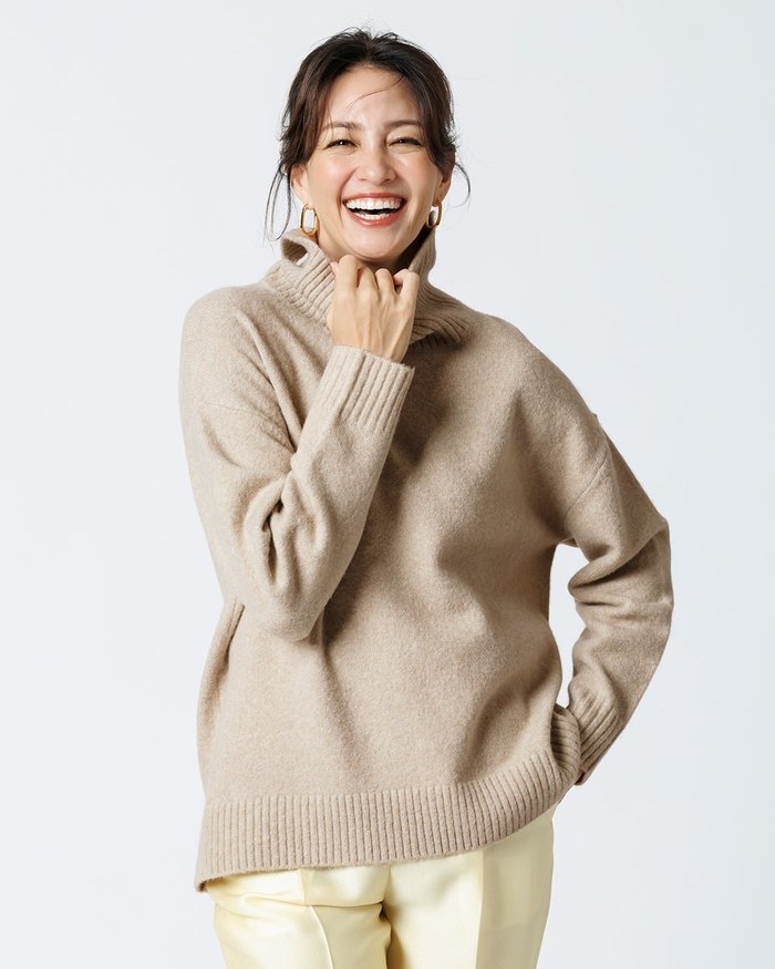 【ドゥクラッセ/DoCLASSE】のウール混タム・タートルネックロングニット インテリア・キッズ・メンズ・レディースファッション・服の通販 founy(ファニー) https://founy.com/ ファッション Fashion レディースファッション Fashion for Women トップス・カットソー Cut & Sew Tops ニット Knit Tops & Sweaters タートルネック・ハイネックトップス Turtlenecks & High-Neck Tops なめらか Smooth, Silky Texture ショルダー Shoulder, Shoulder Strap ストレッチ Stretch, Stretchy Fabric スマート Smart, Elegant スリット Slit, Slit Detail セーター Sweater, Knitwear タートルネック Turtleneck, High Neck ドロップ Drop Shoulder, Dropped Style エレガント 上品 Elegant 人気 Popular, Best Seller |ID: prp329100004755624 ipo3291000000034686460