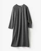 【ドゥクラッセ/DoCLASSE】のウールタッチジャカード・サックワンピース ブラックパターン|ID: prp329100004755626 ipo3291000000034399233