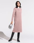 【ドゥクラッセ/DoCLASSE】のウールタッチジャカード・サックワンピース ピンク|ID: prp329100004755626 ipo3291000000034399235