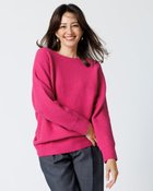 【ドゥクラッセ/DoCLASSE】のウール混タム・ボートネックニット ピンク|ID:prp329100004755628