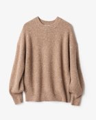 【ドゥクラッセ/DoCLASSE】のラメ糸スパンコールニット・片畦クルーネック ゴールドxベージュ|ID: prp329100004755632 ipo3291000000034399272