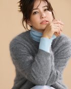 【ドゥクラッセ/DoCLASSE】のミンクタッチカシミヤ・セーター グレー|ID: prp329100004755633 ipo3291000000034399276