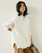 【ドゥクラッセ/DoCLASSE】のフェザーヤーン・2WAYニットベスト 人気、トレンドファッション・服の通販 founy(ファニー) ファッション Fashion レディースファッション Fashion for Women アウター Coat / Outerwear Collection レディースジャケット・軽アウター Jackets おすすめ Recommended / Our Picks インナー Innerwear ショルダー Shoulder, Shoulder Strap ジャケット Jacket, Outerwear トレンド Trend, Trending Now ドロップ Drop Shoulder, Dropped Style ベスト Vest, Waistcoat ラグジュアリー Luxury, Elegant thumbnail オフホワイト|ID: prp329100004755636 ipo3291000000035933046
