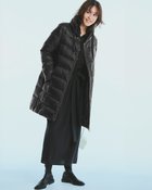 【ドゥクラッセ/DoCLASSE】の艶Airダウン・スタンドカラーロングコート ブラック|ID: prp329100004755640 ipo3291000000034399317