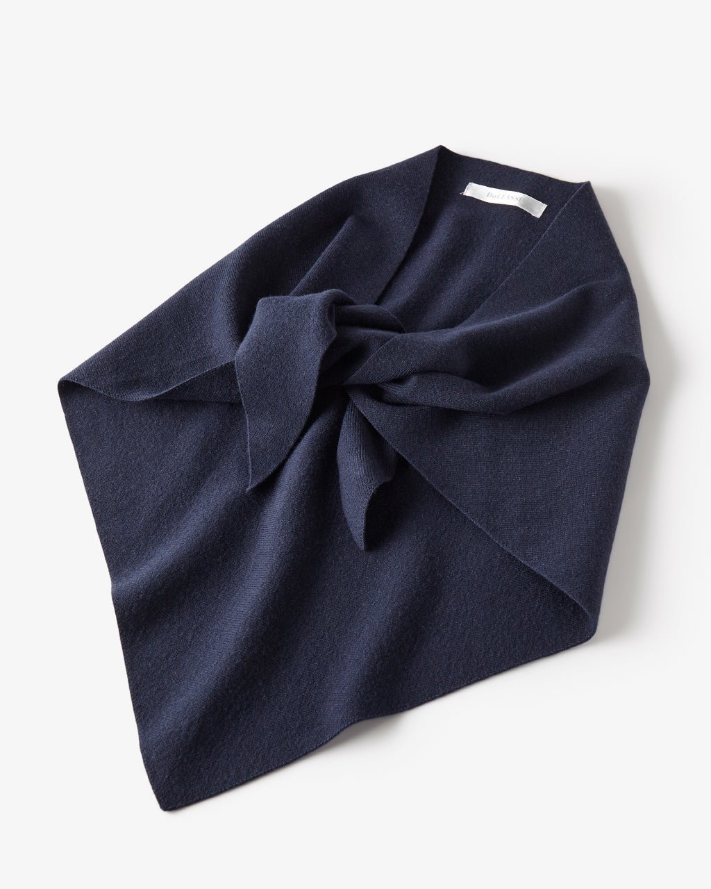 【ドゥクラッセ/DoCLASSE】のウール混・ニットスカーフ インテリア・キッズ・メンズ・レディースファッション・服の通販 founy(ファニー) 　ファッション　Fashion　レディースファッション　Fashion for Women　トップス・カットソー　Cut & Sew Tops　ニット　Knit Tops & Sweaters　レイングッズ・傘・晴雨兼用傘　Umbrellas & Rain Gear　スカーフ　Scarf, Neckwear　パターン　Pattern, Design Print　フォルム　Silhouette, Form　フレンチ　French, French Style　冬　Winter / This Winter　日傘　Parasol, UV Umbrella　ミッドナイトブルー|ID: prp329100004755650 ipo3291000000034399375