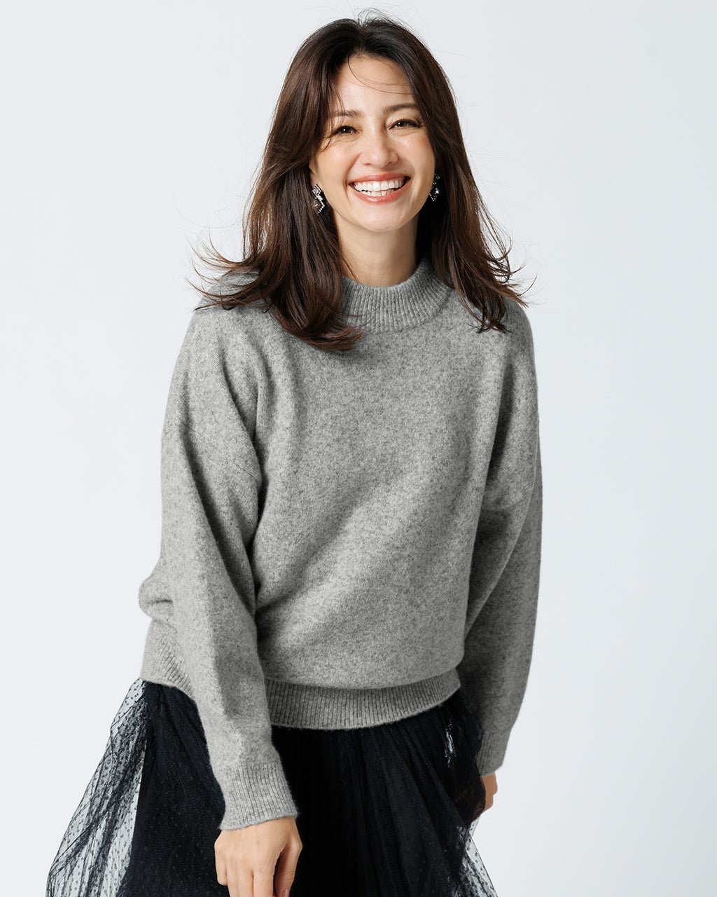 【ドゥクラッセ/DoCLASSE】のウール混タム・ハイネックニット 人気、トレンドファッション・服の通販 founy(ファニー) ファッション Fashion レディースファッション Fashion for Women トップス・カットソー Cut & Sew Tops ニット Knit Tops & Sweaters なめらか Smooth, Silky Texture ショルダー Shoulder, Shoulder Strap ストレッチ Stretch, Stretchy Fabric セーター Sweater, Knitwear ドロップ Drop Shoulder, Dropped Style ハイネック High Neck, Mock Neck エレガント 上品 Elegant 人気 Popular, Best Seller other-1|ID: prp329100004755705 ipo3291000000034618692