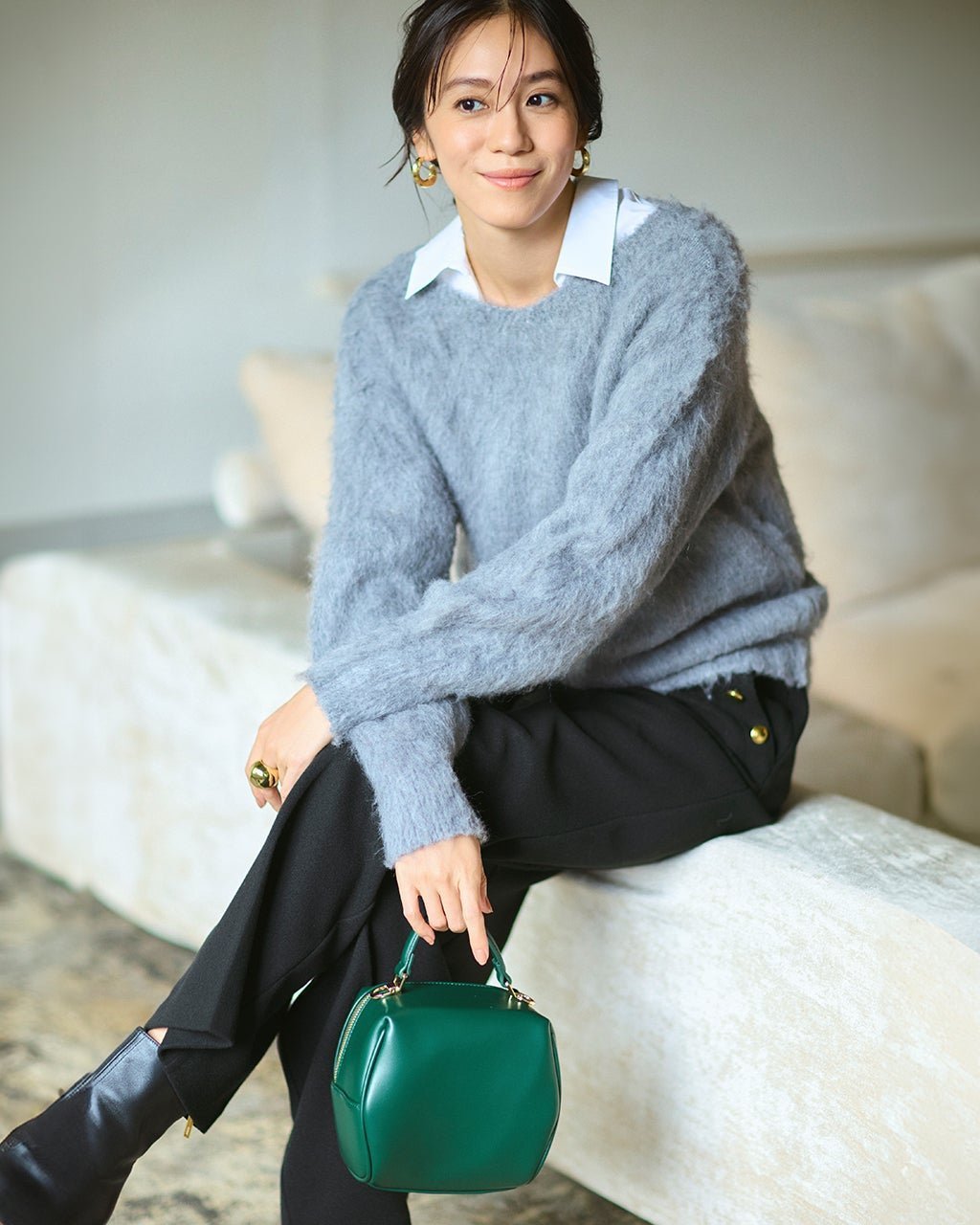 【ドゥクラッセ/DoCLASSE】のウォームストレッチ・セミワイド/72cm インテリア・キッズ・メンズ・レディースファッション・服の通販 founy(ファニー) ファッション Fashion レディースファッション Fashion for Women パンツ Pants & Trousers カッティング Cutting Detail カットソー Cut and Sewn Top ストレッチ Stretch, Stretchy Fabric メタル Metal, Metal Parts ワイド Wide, Wide Fit 新作・新入荷 New Arrivals / New In エレガント 上品 Elegant ブラック|ID: prp329100004755721 ipo3291000000034399487