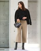 【ドゥクラッセ/DoCLASSE】のウォームストレッチ・クロップドワイド トープ|ID: prp329100004755730 ipo3291000000036274013