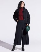 【ドゥクラッセ/DoCLASSE】のウォームストレッチ・クロップドワイド ミッドナイトブルー|ID: prp329100004755730 ipo3291000000036274015