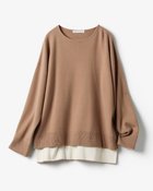 【ドゥクラッセ/DoCLASSE】のウール混・ドロップショルダーセーター キャメル|ID:prp329100004755738