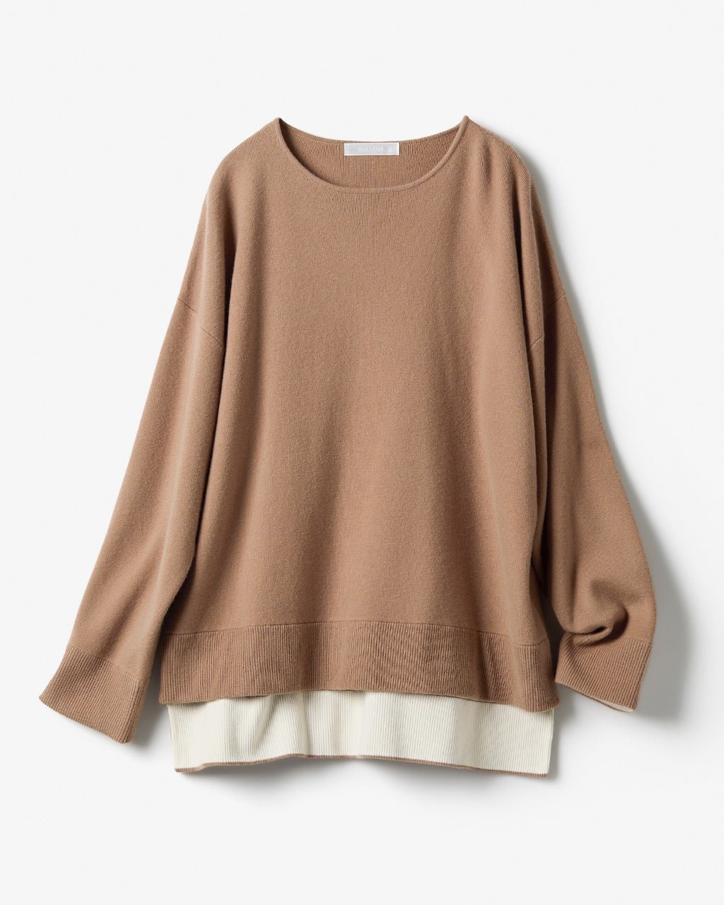 【ドゥクラッセ/DoCLASSE】のウール混・ドロップショルダーセーター インテリア・キッズ・メンズ・レディースファッション・服の通販 founy(ファニー)  ファッション Fashion レディースファッション Fashion for Women トップス・カットソー Cut & Sew Tops ニット Knit Tops & Sweaters 新作・新入荷 New Arrivals / New In セーター Sweater, Knitwear フォルム Silhouette, Form フレンチ French, French Style 冬 Winter / This Winter キャメル|ID: prp329100004755738 ipo3291000000034399536