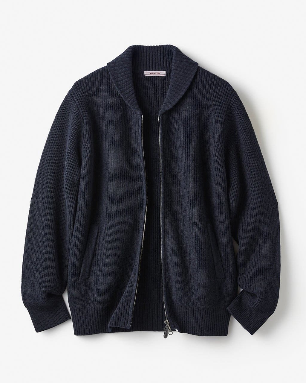 【ドゥクラッセ/DoCLASSE / MEN】の柔らかウール100%ミニショールカーディガン インテリア・キッズ・メンズ・レディースファッション・服の通販 founy(ファニー) ファッション Fashion メンズファッション Fashion for Men カーディガン Cardigan, Knitwear メンズ Men's, Menswear 軽量 Lightweight, Ultra Light ネイビー|ID: prp329100004755752 ipo3291000000035991883