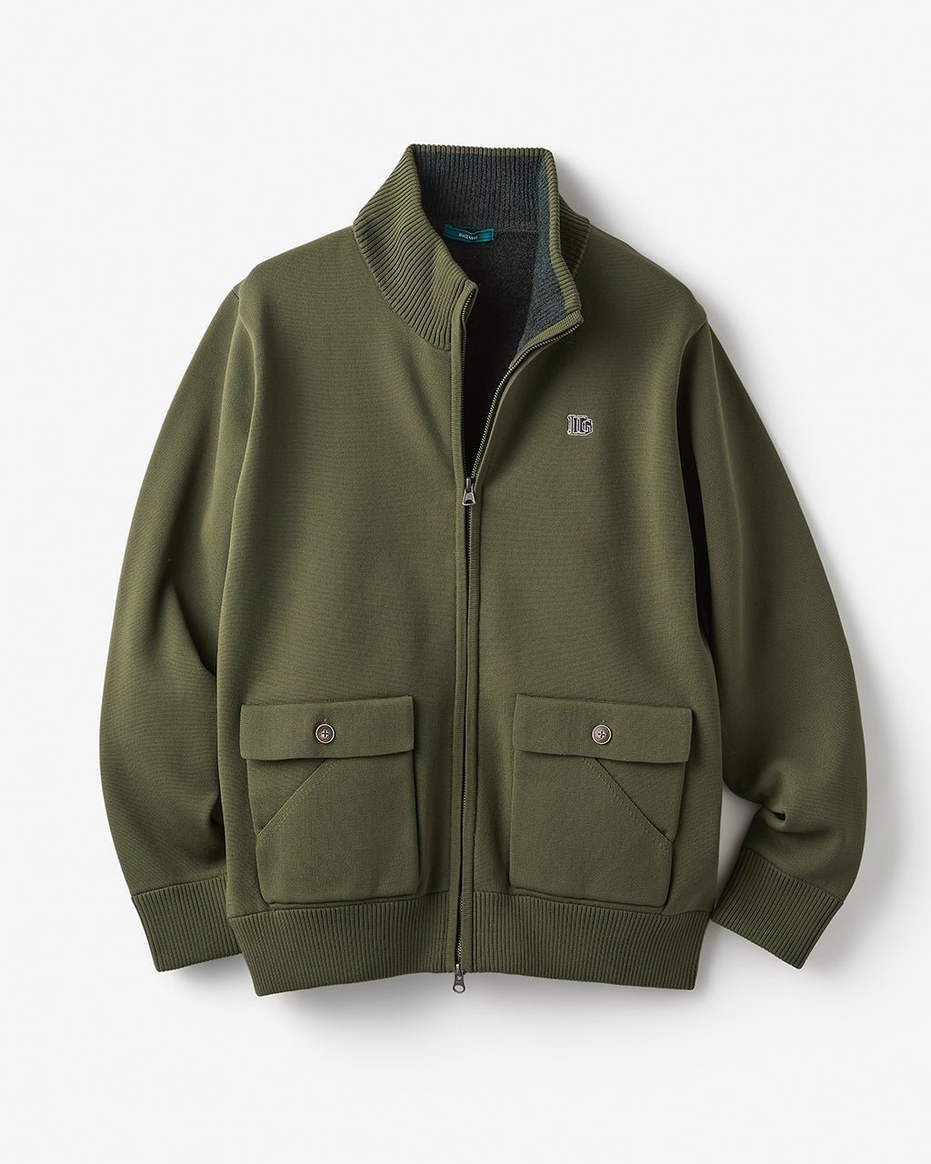 【ドゥクラッセ/DoCLASSE / MEN】のダブルフェイス裏ボアタウン&ゴルフジャケット インテリア・キッズ・メンズ・レディースファッション・服の通販 founy(ファニー) 　ファッション　Fashion　メンズファッション　Fashion for Men　アウター　Men's Coats Outerwear　ゴルフ　Golf　ジャケット　Jacket, Outerwear　ストレッチ　Stretch, Stretchy Fabric　ダブル　Double, Double-Breasted　フェイス　Face, Facial Design　ポケット　Pocket, Pocket Detail　メンズ　Men's, Menswear　軽量　Lightweight, Ultra Light　オリーブ|ID: prp329100004755765 ipo3291000000034399604